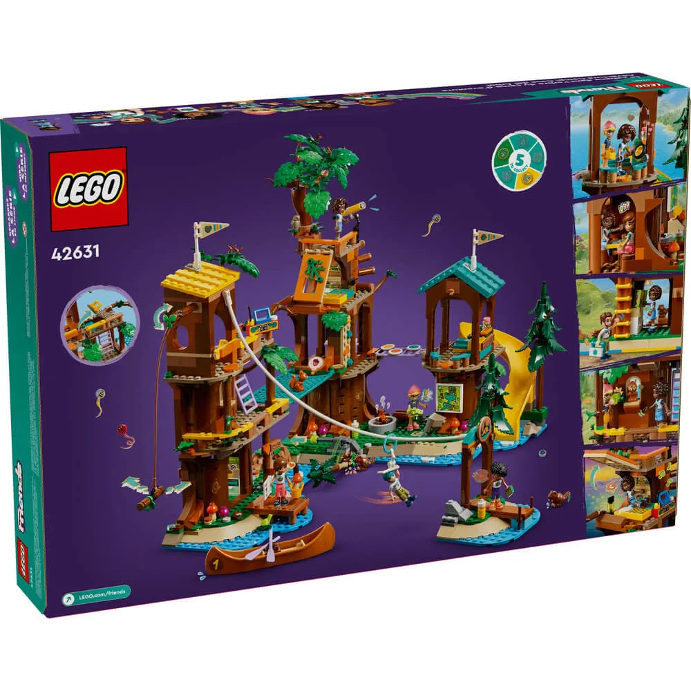 Lego® Toys LEGO® Friends Adventure Camp Tree House 1128 Piece Building Set (42631)