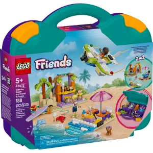 Lego® Toys LEGO® Friends Creative Beach and Travel Suitcase Building Kit 42672