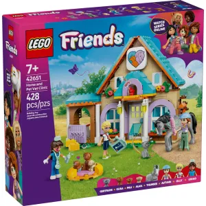 Lego® Toys LEGO® Friends Horse and Pet Vet Clinic Building Kit 42651