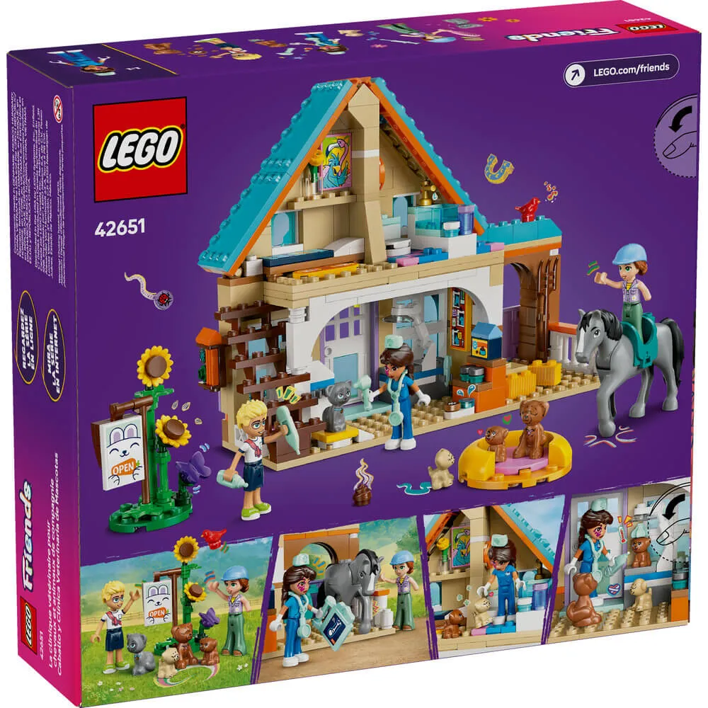 Lego® Toys LEGO® Friends Horse and Pet Vet Clinic Building Kit 42651