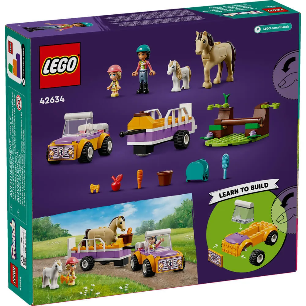 Lego® Toys LEGO® Friends Horse and Pony Trailer Toy 42634