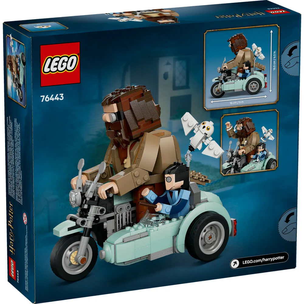 Lego® Toys LEGO® Harry Potter Hagrid & Harry's Motorcycle Ride Building Kit 76443