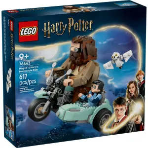 Lego® Toys LEGO® Harry Potter Hagrid & Harry's Motorcycle Ride Building Kit 76443