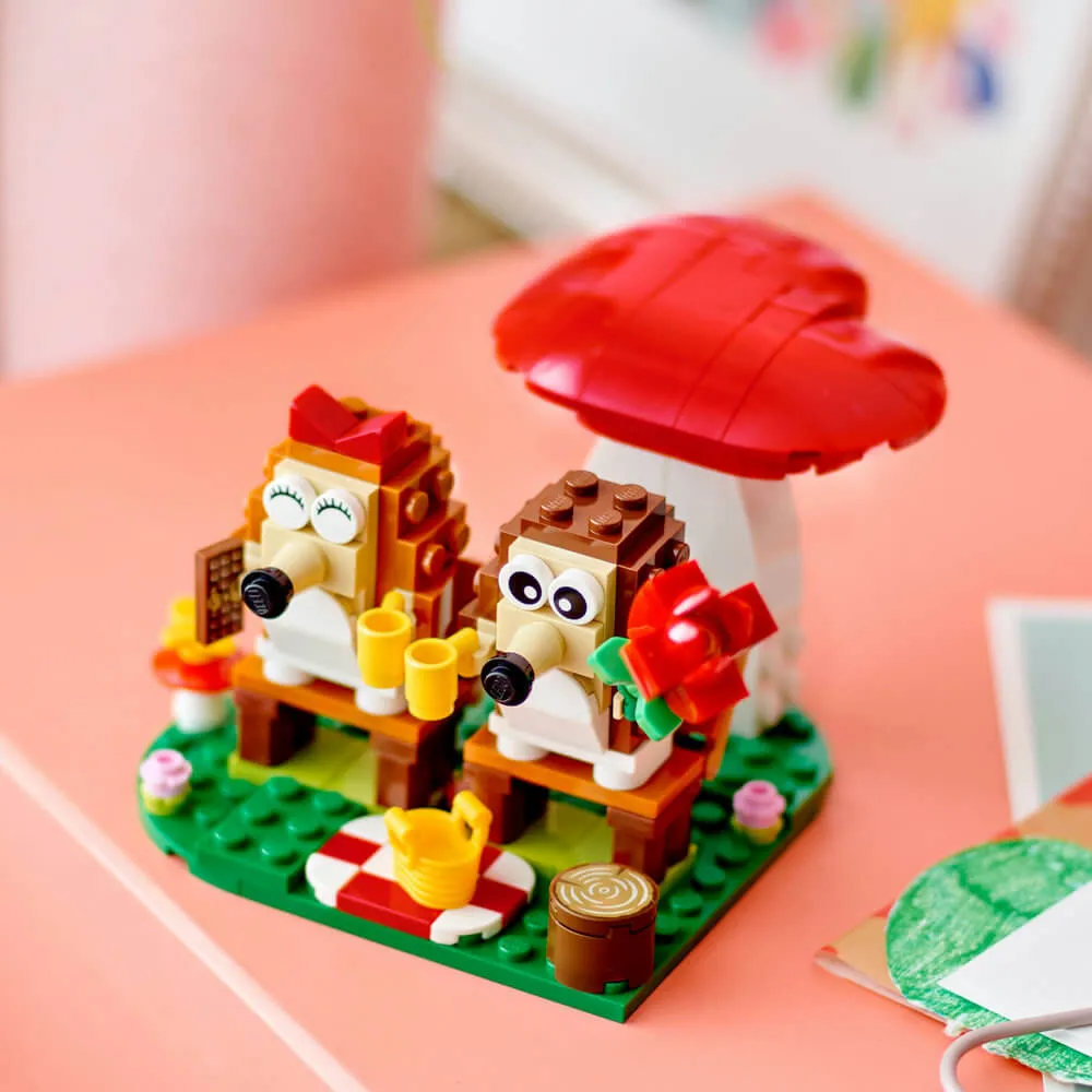 Lego® Toys LEGO® Iconic Hedgehog Picnic Date Building Kit 40711