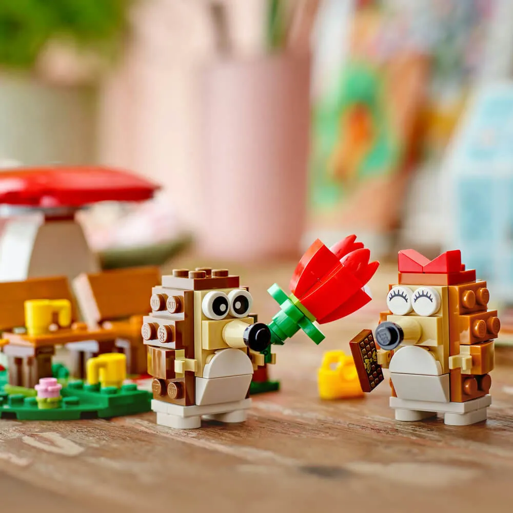 Lego® Toys LEGO® Iconic Hedgehog Picnic Date Building Kit 40711