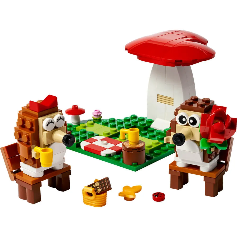Lego® Toys LEGO® Iconic Hedgehog Picnic Date Building Kit 40711