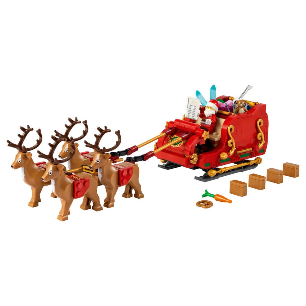 Lego® Toys LEGO® Iconic  Santa's Sleigh 343 Piece Building Kit (40499)