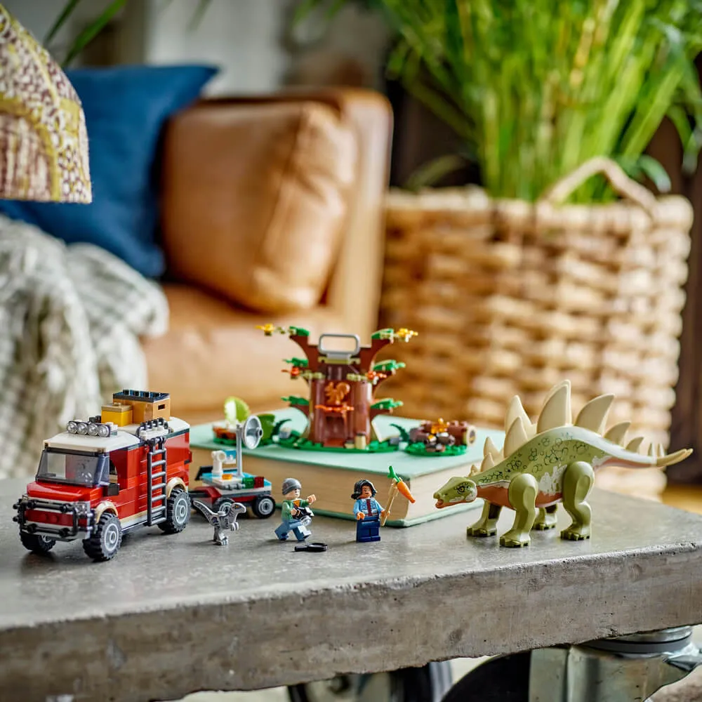Lego® Toys LEGO® Jurassic World Dinosaur Missions: Stegosaurus Discovery 420 Piece Building Set (76965)