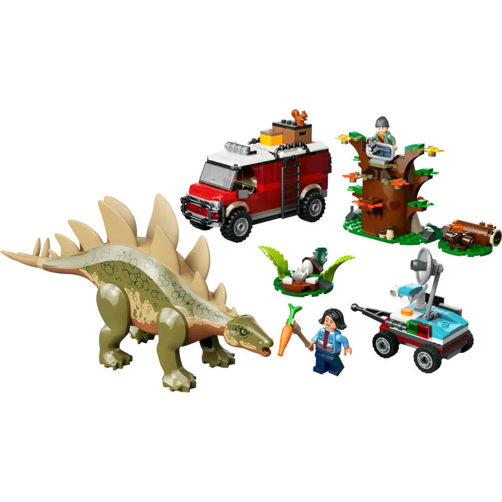 Lego® Toys LEGO® Jurassic World Dinosaur Missions: Stegosaurus Discovery 420 Piece Building Set (76965)