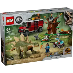 Lego® Toys LEGO® Jurassic World Dinosaur Missions: Stegosaurus Discovery 420 Piece Building Set (76965)