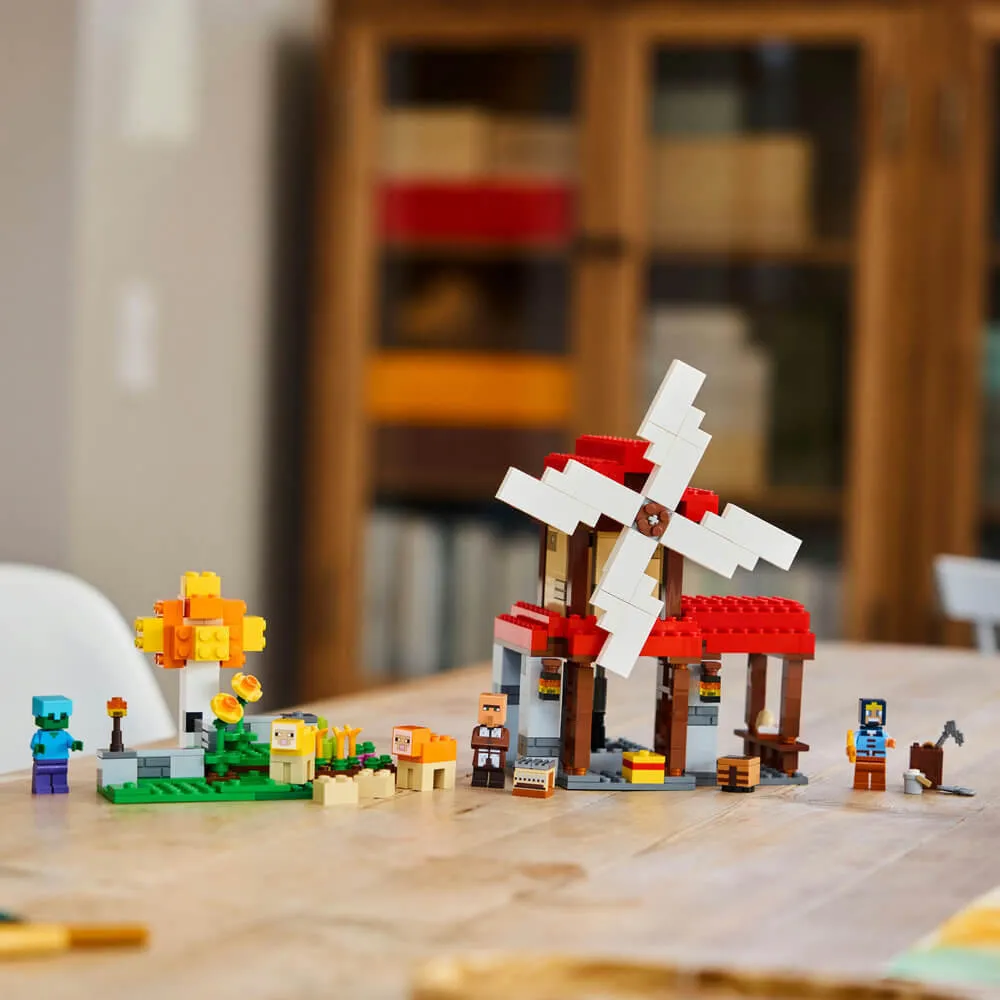Lego® Toys LEGO® Minecraft The Windmill Farm 462 Piece Building Set (21262)