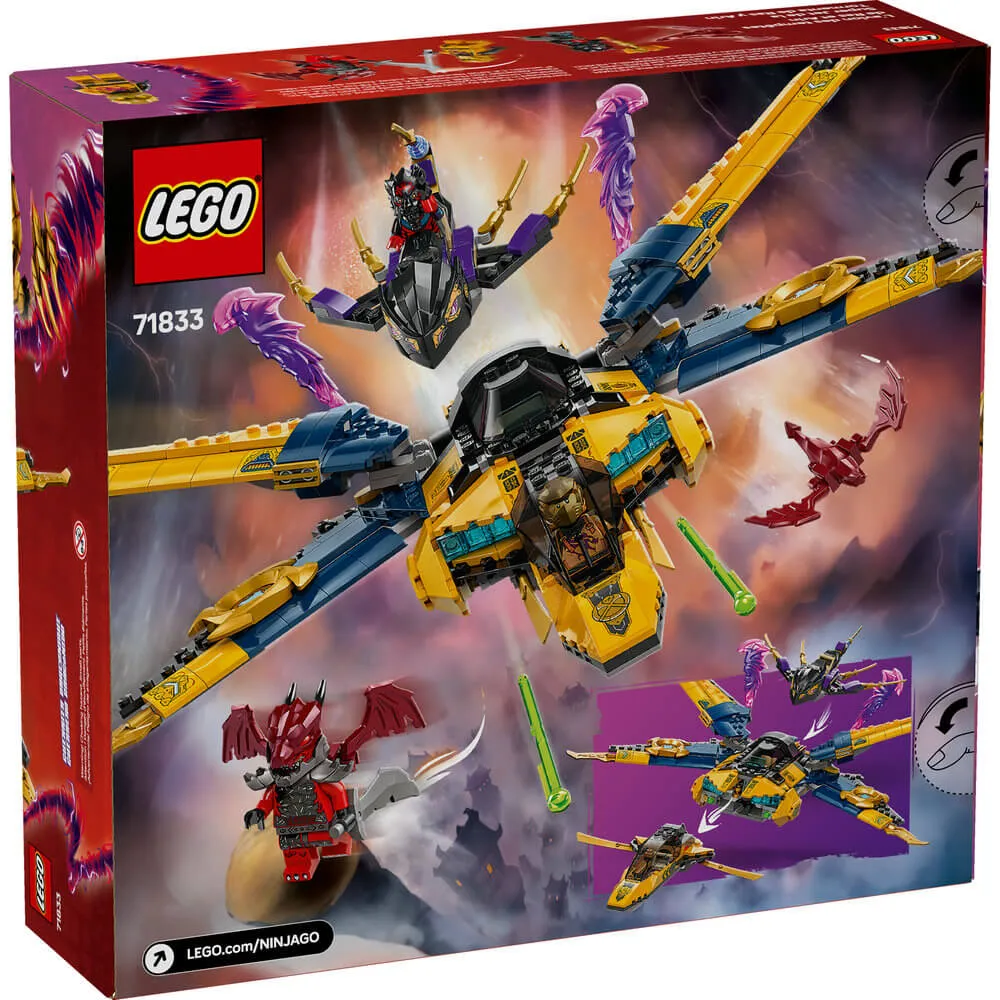 Lego® Toys LEGO® Ninjago Ras and Arin's Super Storm Jet Building Kit 71833