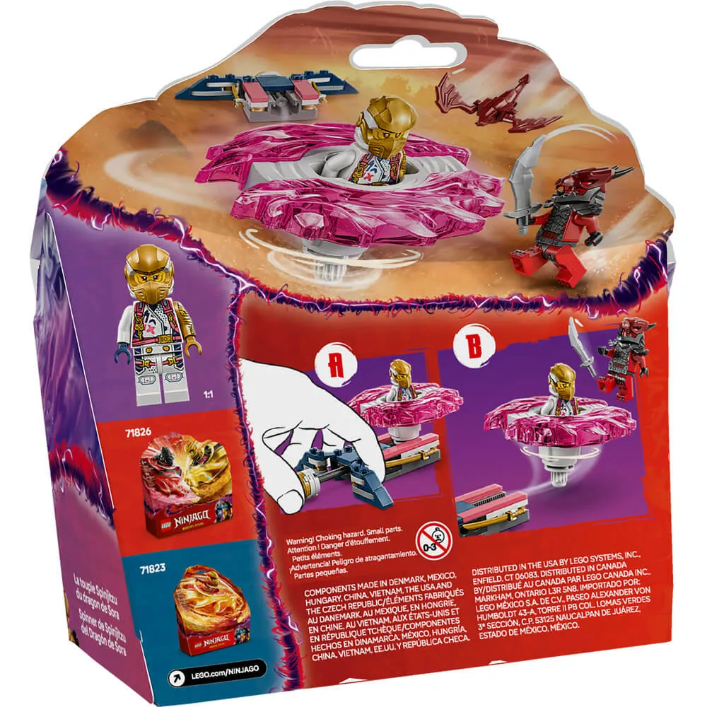 Lego® Toys LEGO® Ninjago Sora's Dragon Spinjitzu Spinner Building Kit 71824