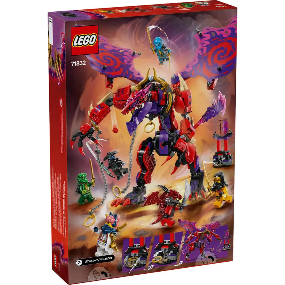 Lego® Toys LEGO® Ninjago Thunderfang Dragon of Chaos 668 Piece Building Kit (71832)