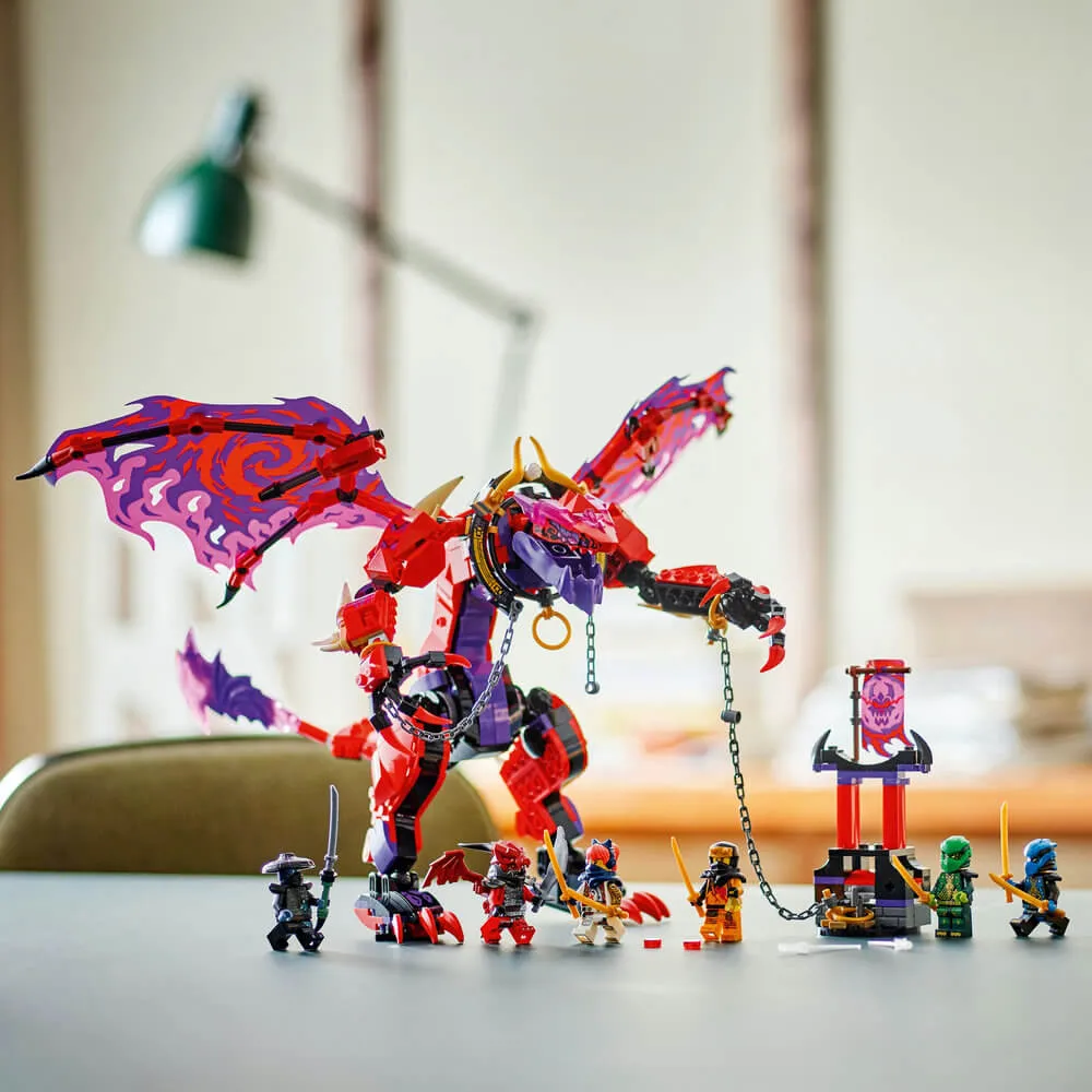 Lego® Toys LEGO® Ninjago Thunderfang Dragon of Chaos 668 Piece Building Kit (71832)
