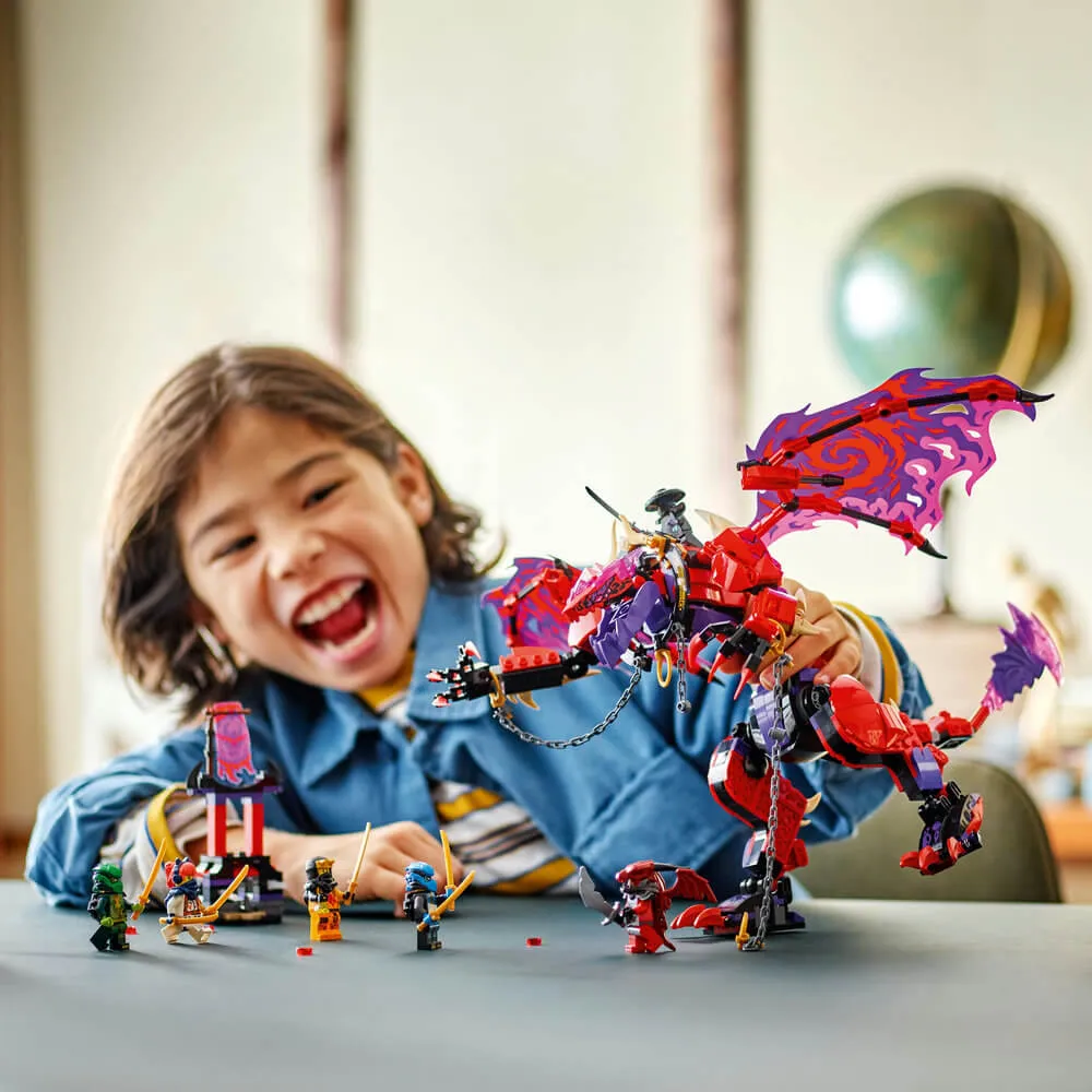 Lego® Toys LEGO® Ninjago Thunderfang Dragon of Chaos 668 Piece Building Kit (71832)