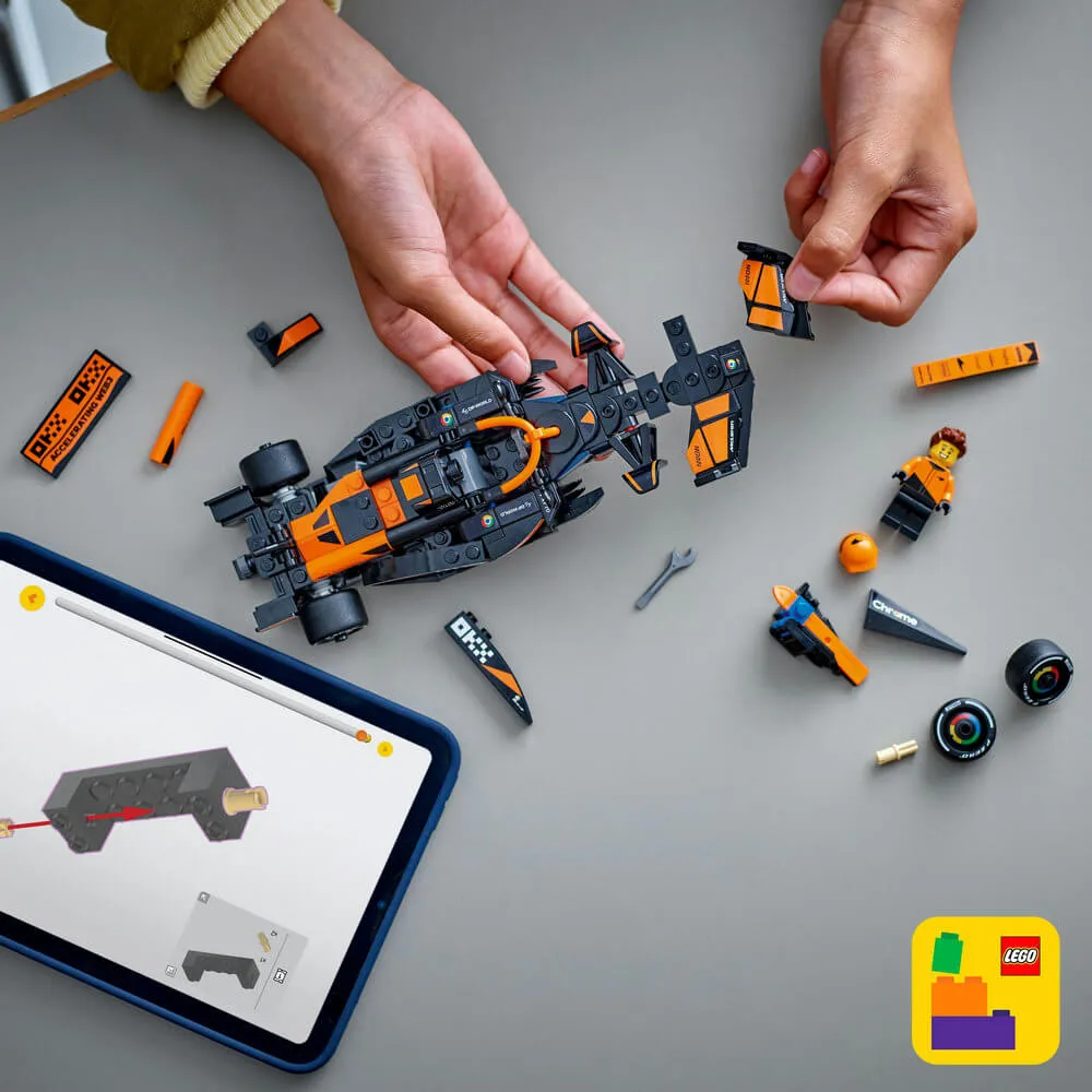 Lego® Toys LEGO® Speed Champions F1 McLaren F1® Team MCL38 Race Car 269 Piece Building Kit (77251)