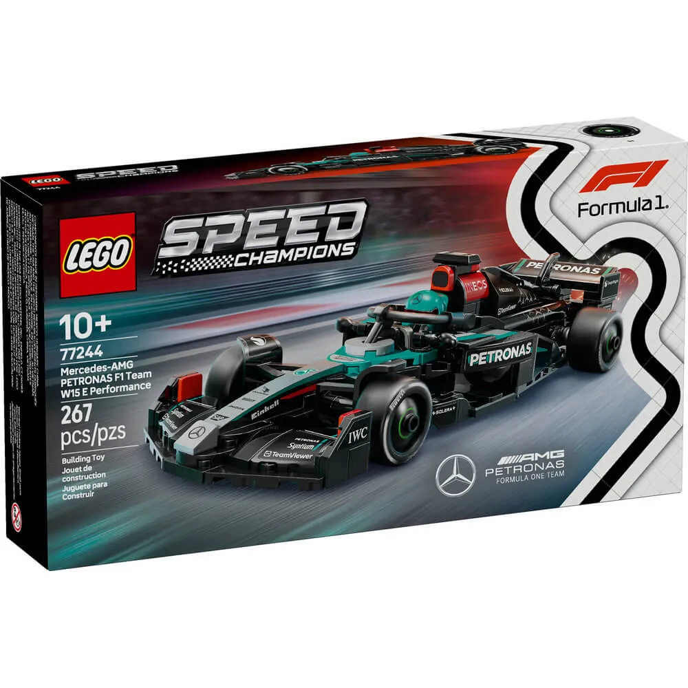 Lego® Toys LEGO® Speed Champions F1 Mercedes-AMG F1® W15 Race Car 267 Piece Building Kit (77244)