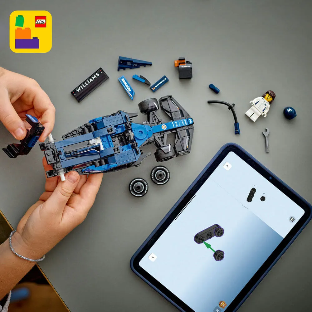 Lego® Toys LEGO® Speed Champions F1 Williams Racing FW46 F1® Race Car 263 Piece Building Kit (77249)