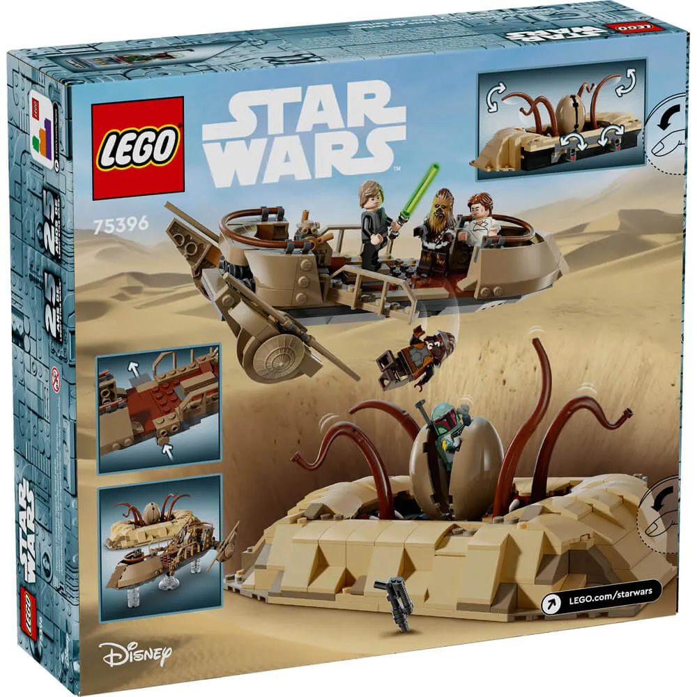 Lego® Toys LEGO® Star Wars Desert Skiff & Sarlacc Pit 558 Piece Building Set (75396)