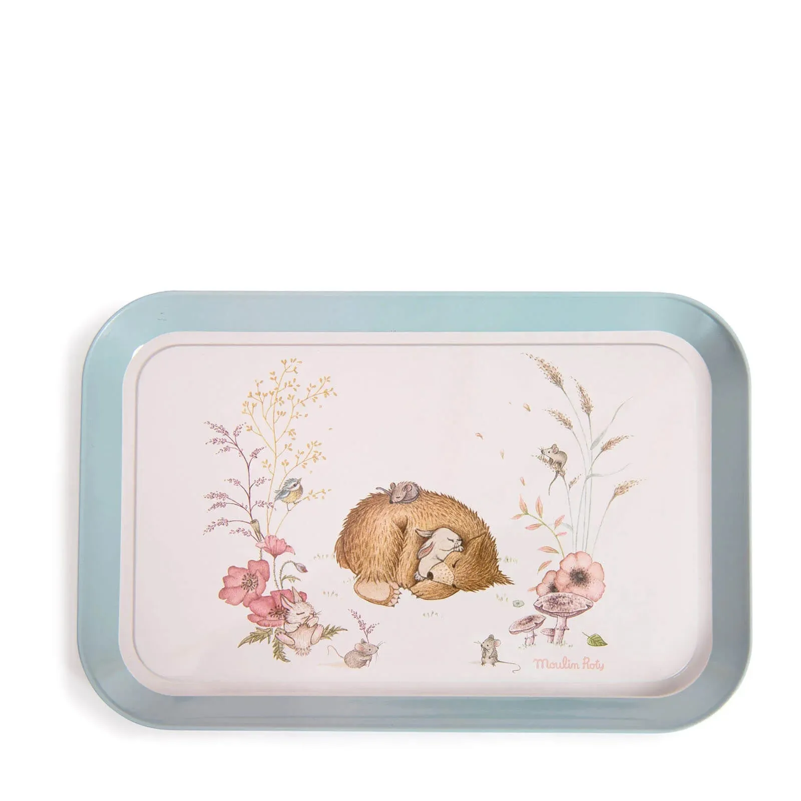 Les Rosalies Metal Tea Set in Case