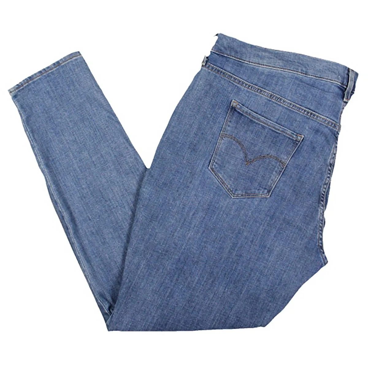 Levi's Womens Plus Hypersoft Mid-Rise Stretch Skinny Jeans