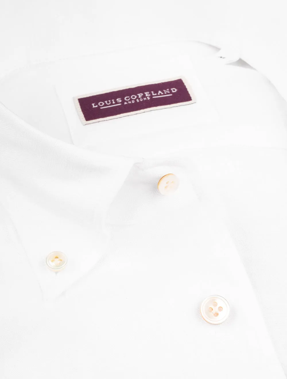 Linen Buttondown Shirt White