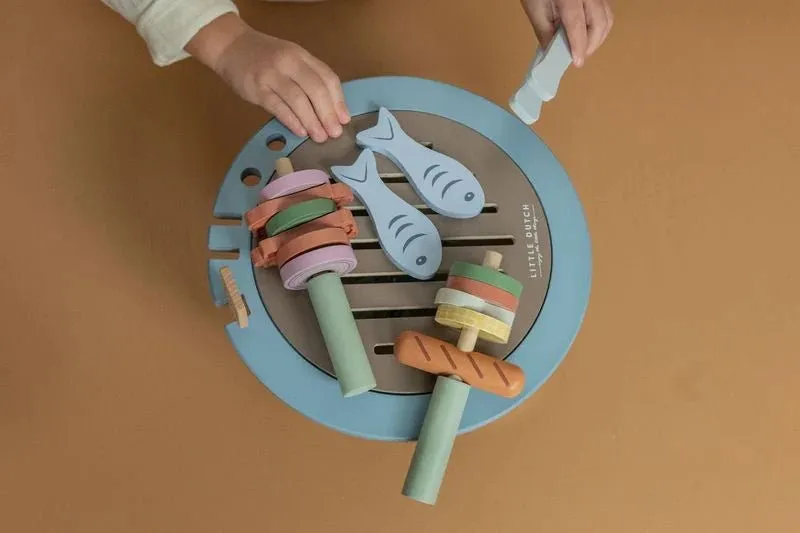 Little Dutch: Barbecue Toy Set
