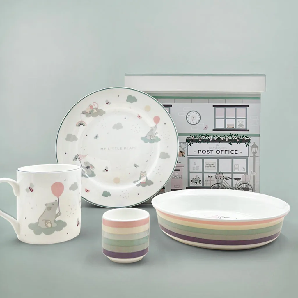 Little Love Bone China Baby Breakfast Set