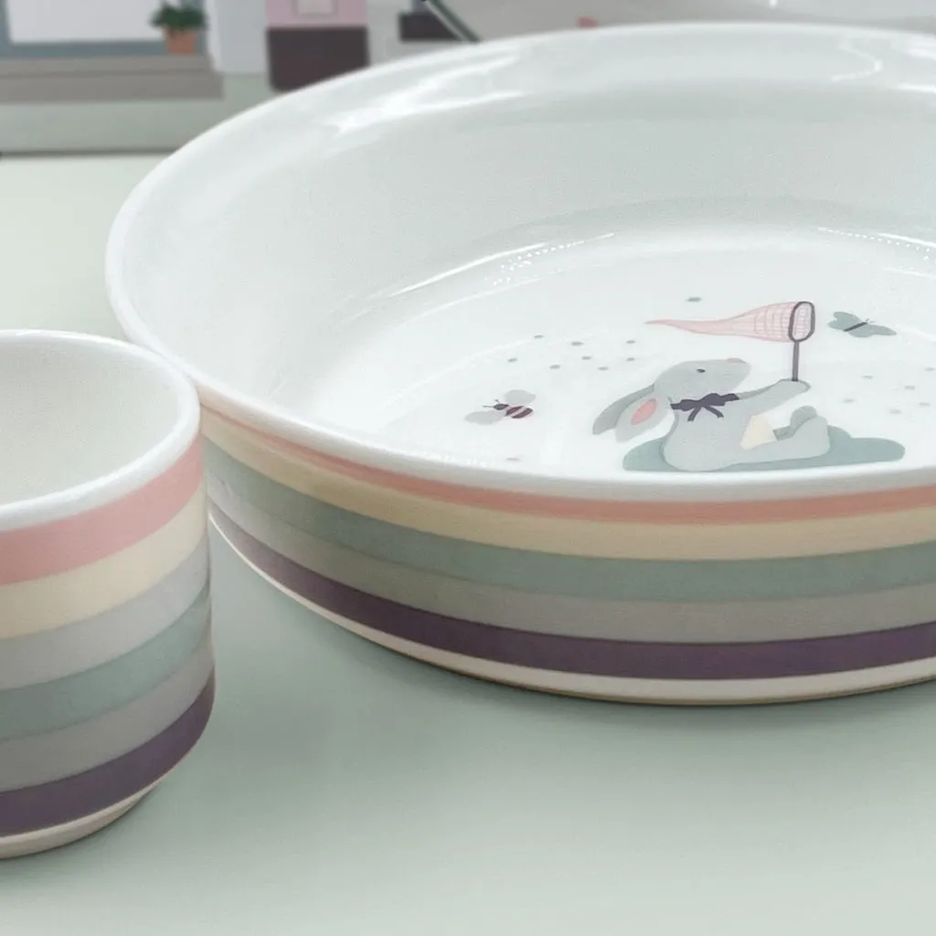 Little Love Bone China Baby Breakfast Set