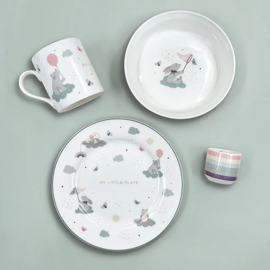 Little Love Bone China Baby Breakfast Set