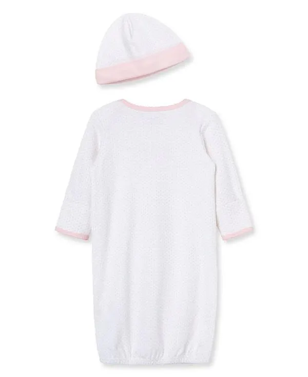 Little Me Thank Heaven For Little Girls Sleeper Gown and Hat Babykids Little Me