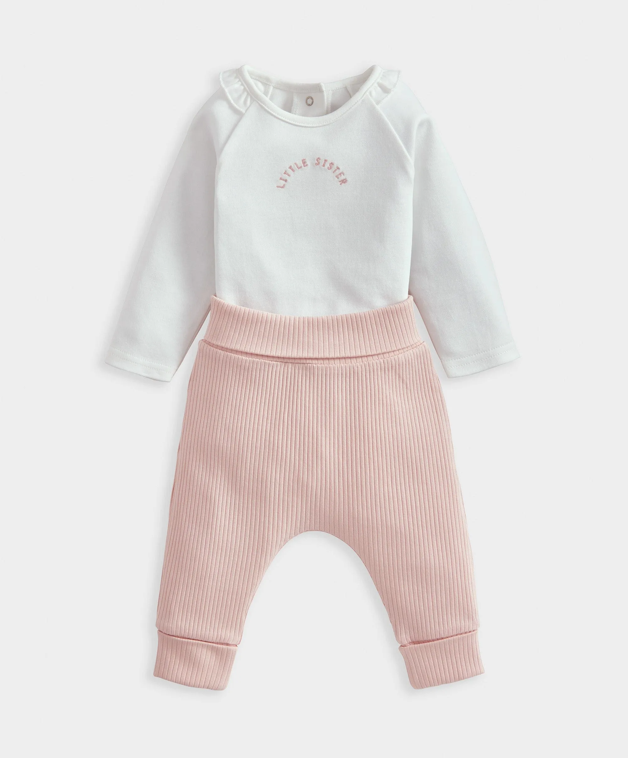 Little Sister Bodysuit & Leggings Set Babykids Mamas & Papas