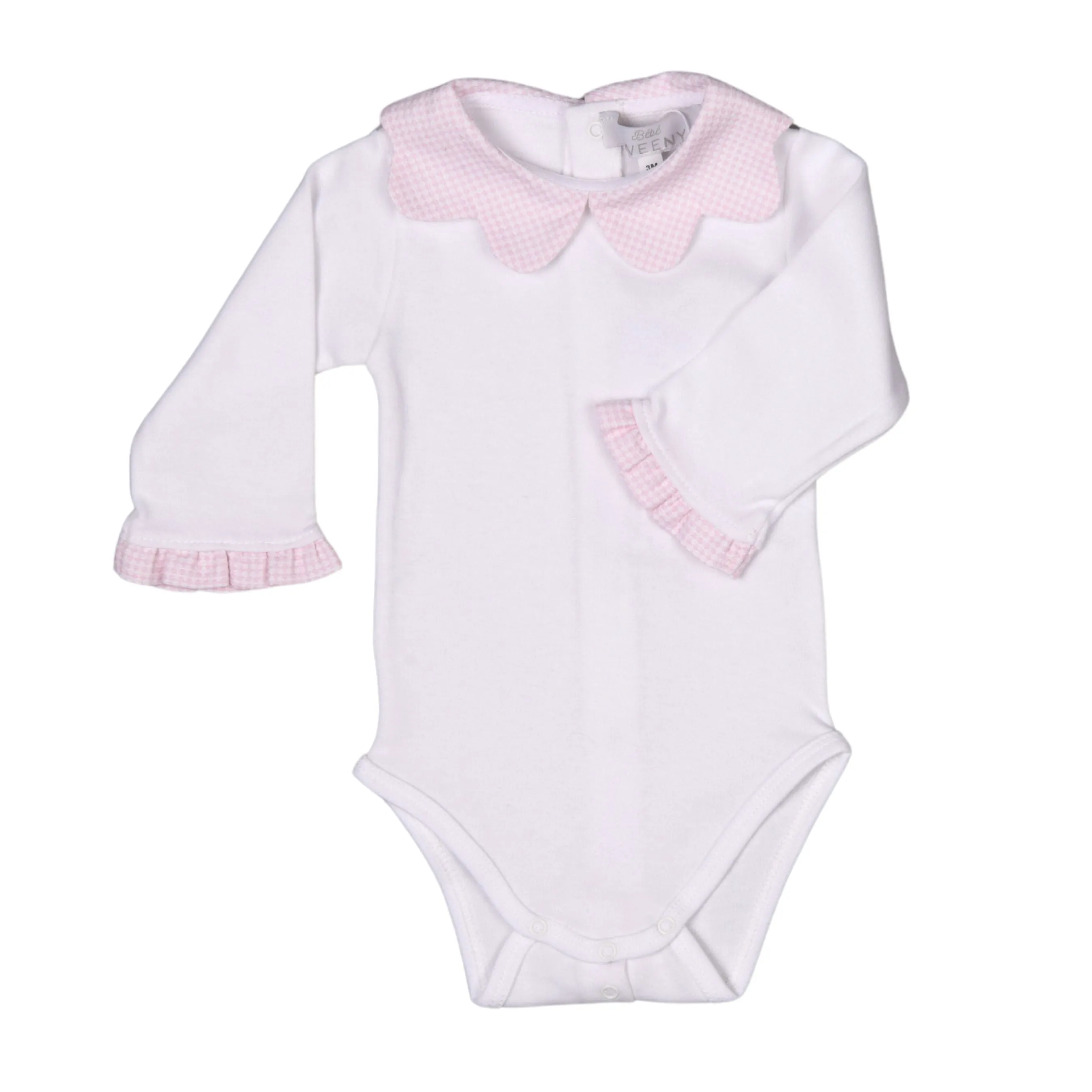 Lucy | Girls White Quilted Cotton Jacket Set (3) Babykids_Bebe-Sweeny