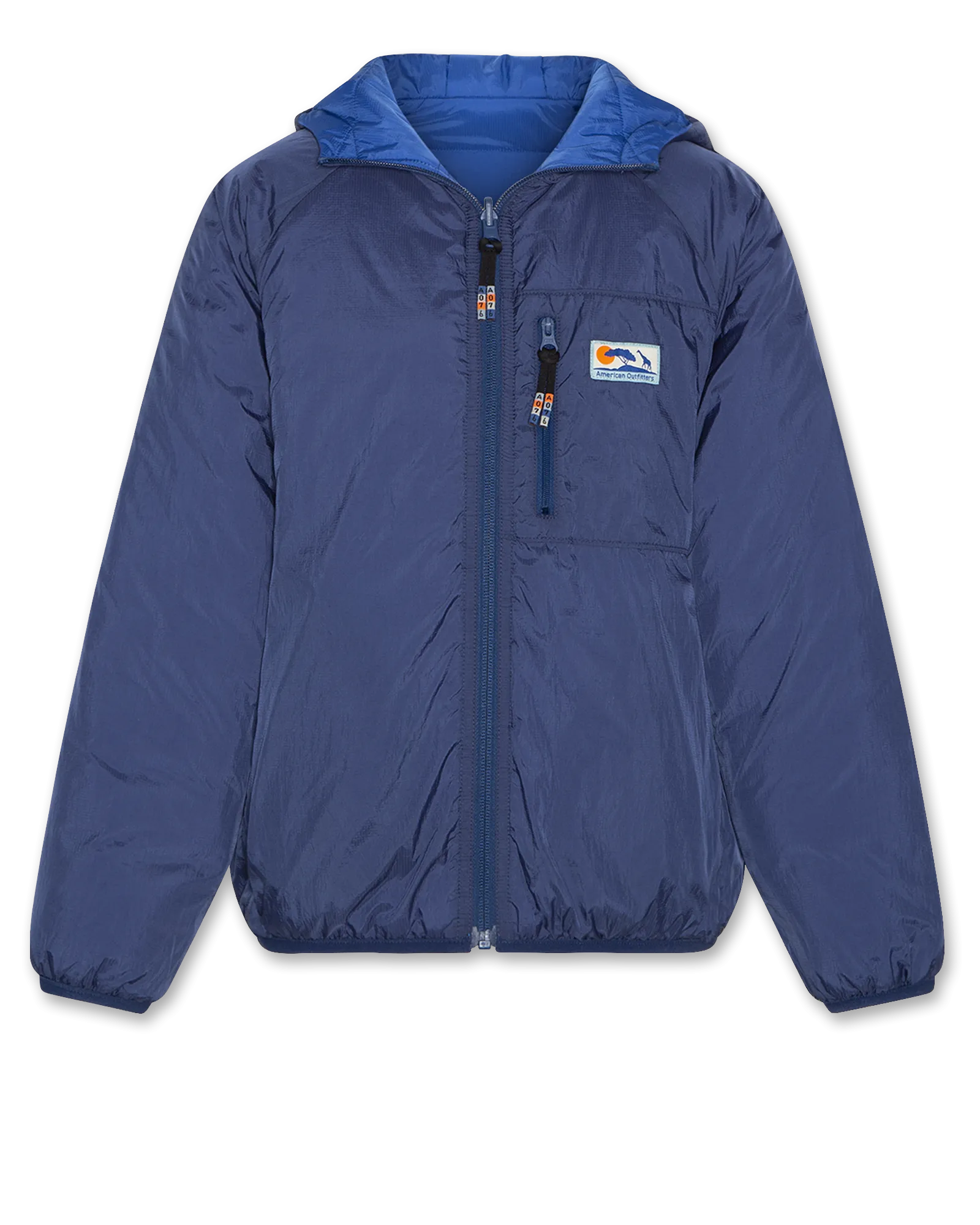 lupan REVERSIBLE windbreaker 000707 - bright blue Ao76 Clothes Boys Girls