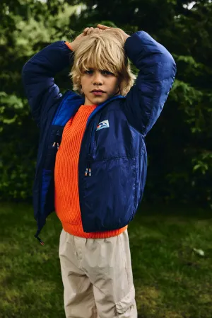 lupan REVERSIBLE windbreaker 000707 - bright blue Ao76 Clothes Boys Girls