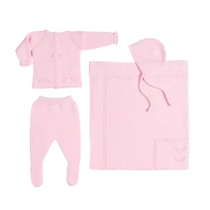 Meli | Baby Girls Rose Ballerina Layette Set (4) Babykids_Bebe-Sweeny