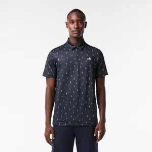 Men’s Golf Printed Recycled Polyester Polo Navy Blue Patagonia Clothing