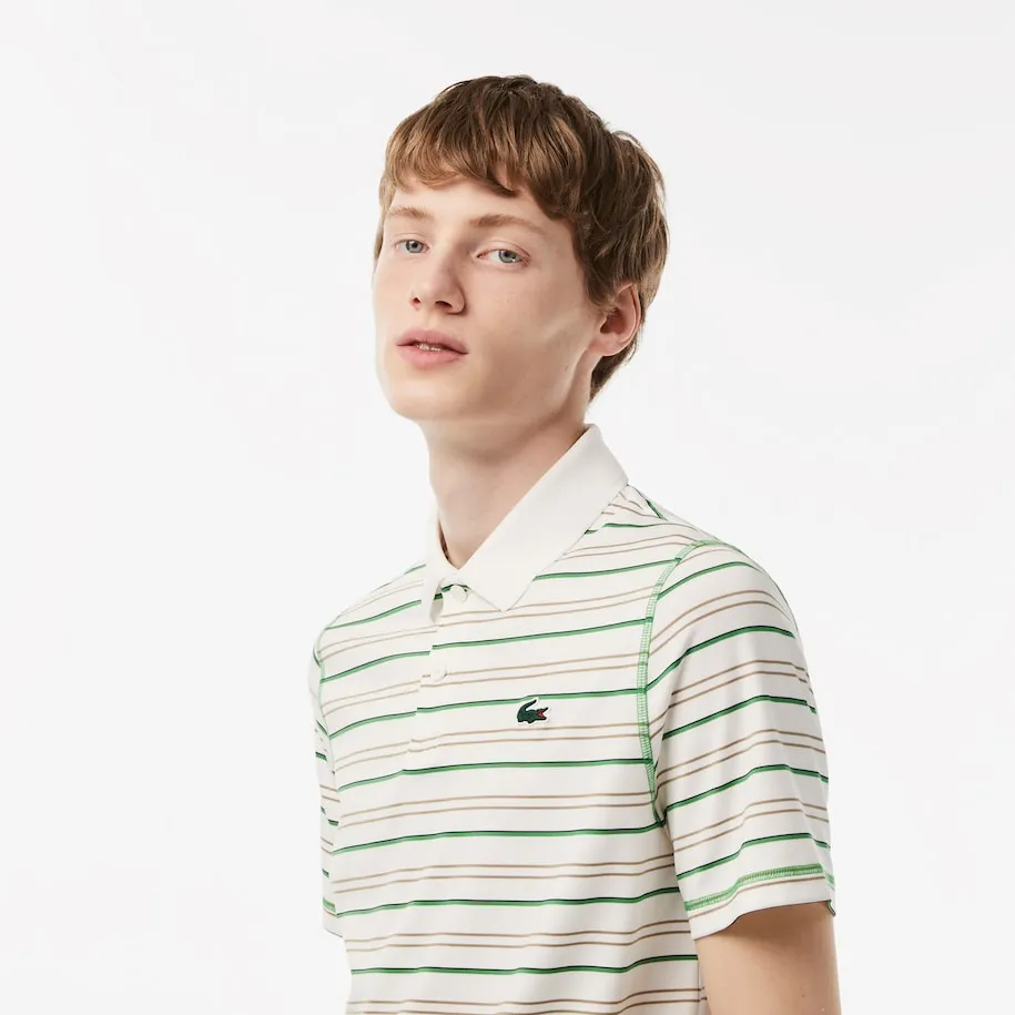 Men’s Golf Recycled Polyester Stripe Polo Flour Patagonia Clothing