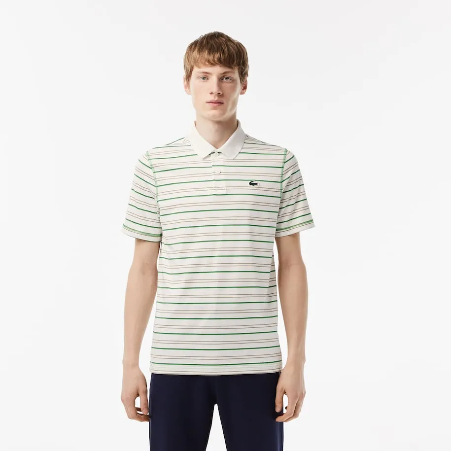 Men’s Golf Recycled Polyester Stripe Polo Flour Patagonia Clothing