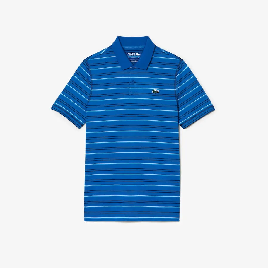 Men’s Golf Recycled Polyester Stripe Polo Kingdom/navy Blue Patagonia Clothing