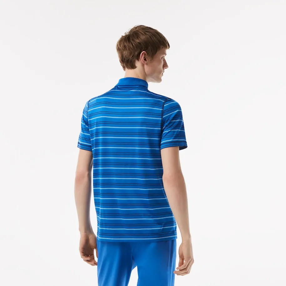 Men’s Golf Recycled Polyester Stripe Polo Kingdom/navy Blue Patagonia Clothing