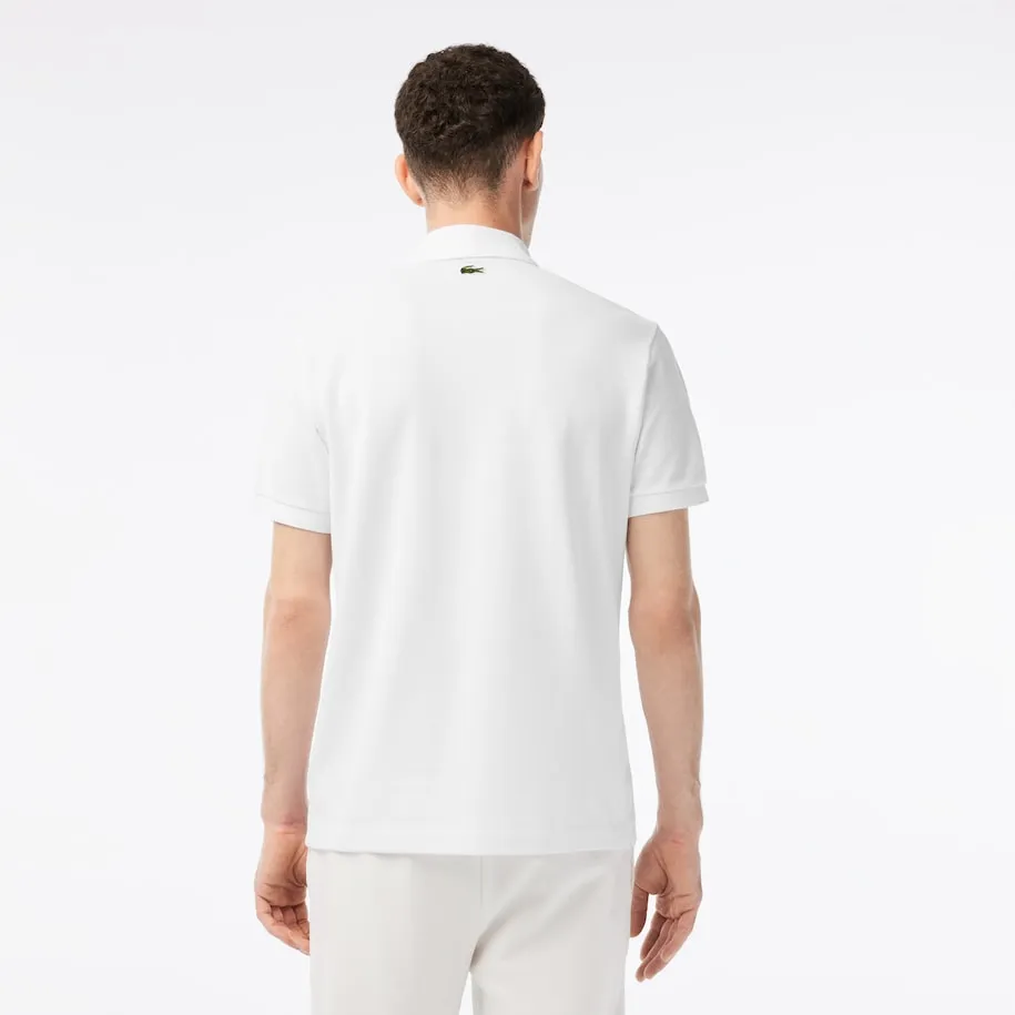 Men’s Lacoste x Netflix Organic Cotton Polo White Patagonia Clothing