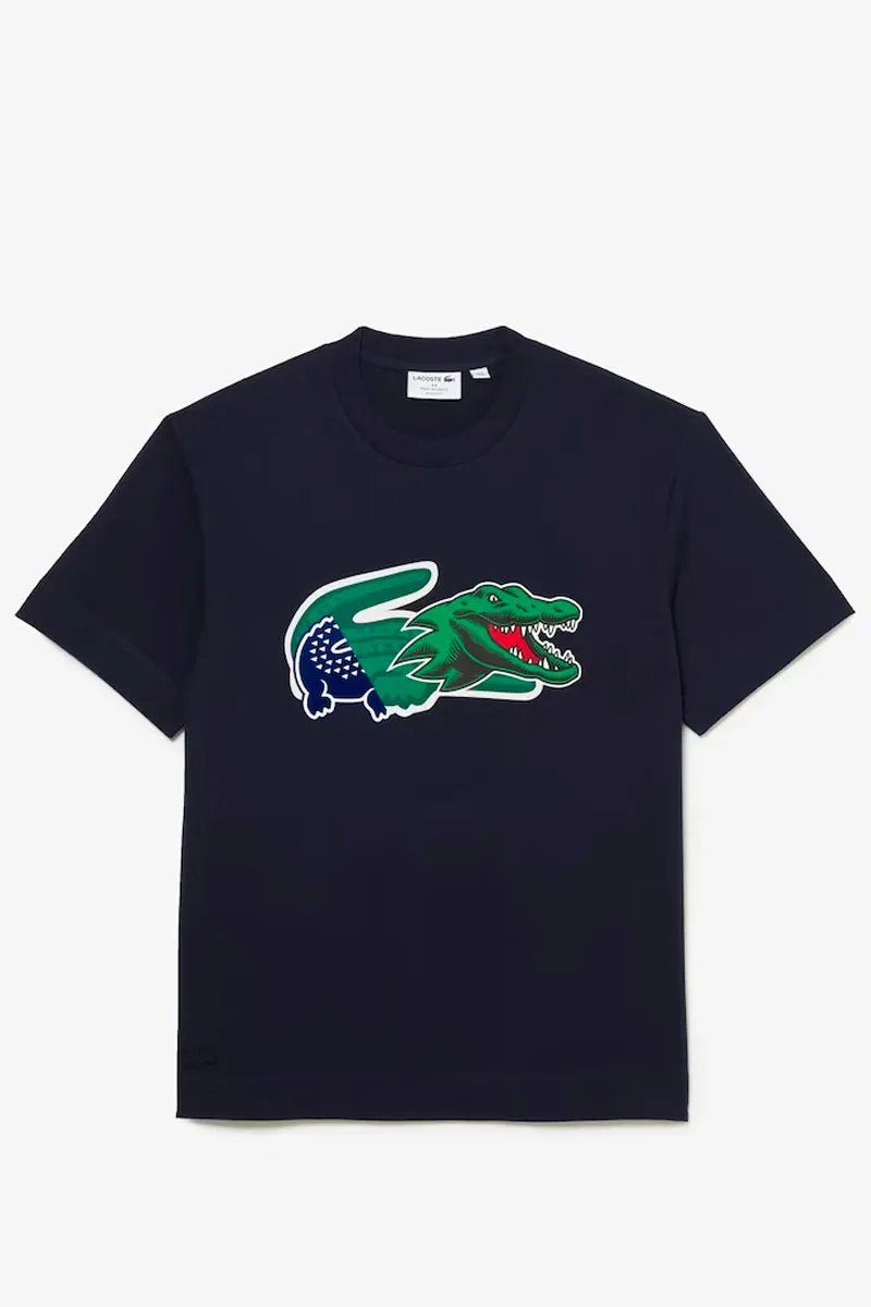 Men's Relaxed Fit Oversized Crocodile T-Shirt MARINE Patagonia Clothing