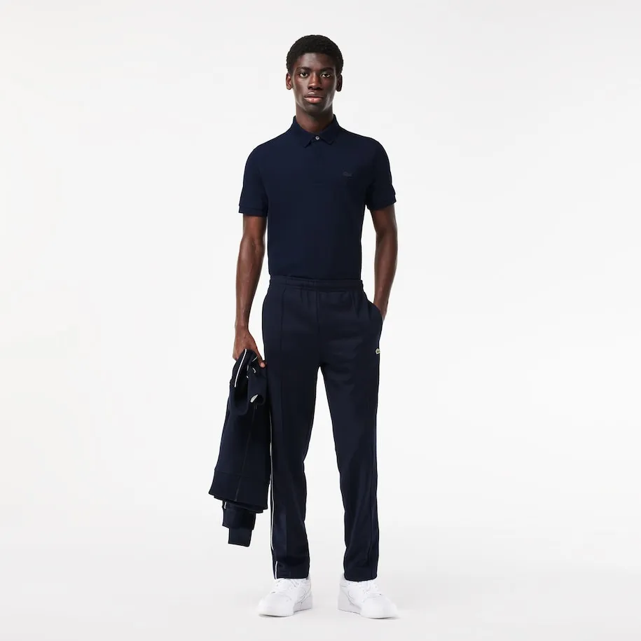 Men's Stretch Cotton Smart Paris Polo Navy Blue Patagonia Clothing