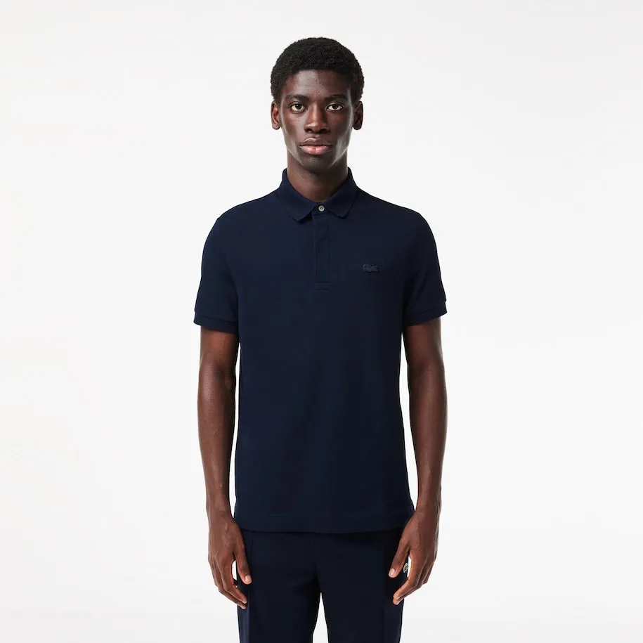 Men's Stretch Cotton Smart Paris Polo Navy Blue Patagonia Clothing