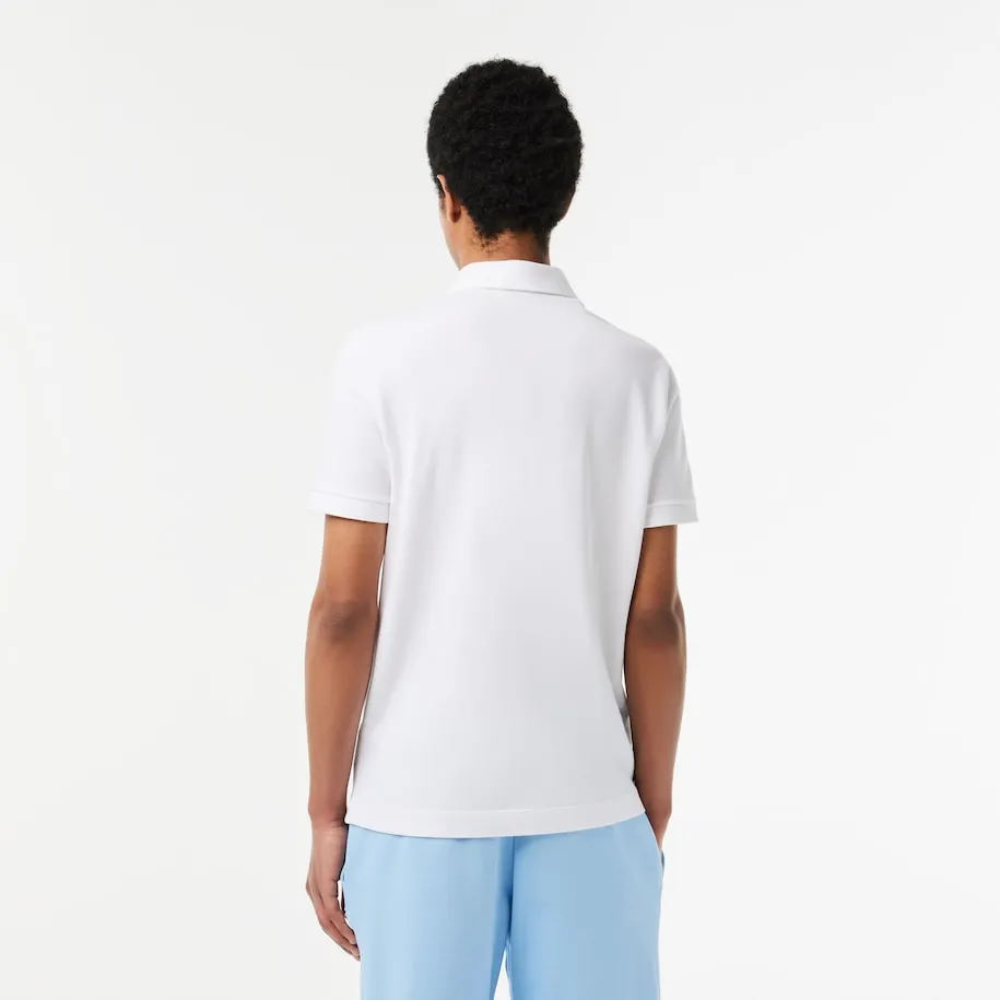 Men's Stretch Cotton Smart Paris Polo White Patagonia Clothing
