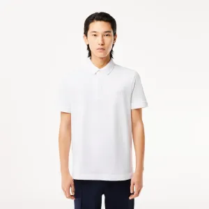 Men's Stretch Cotton Smart Paris Polo White Patagonia Clothing