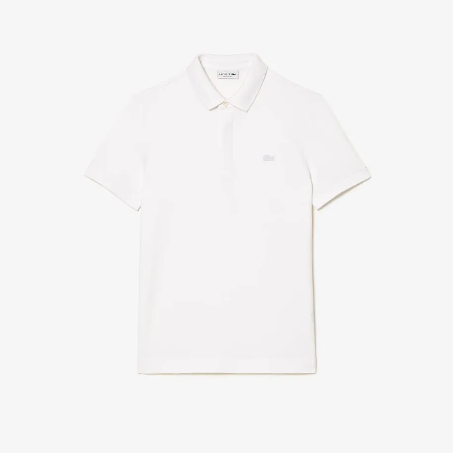 Men's Stretch Cotton Smart Paris Polo White Patagonia Clothing