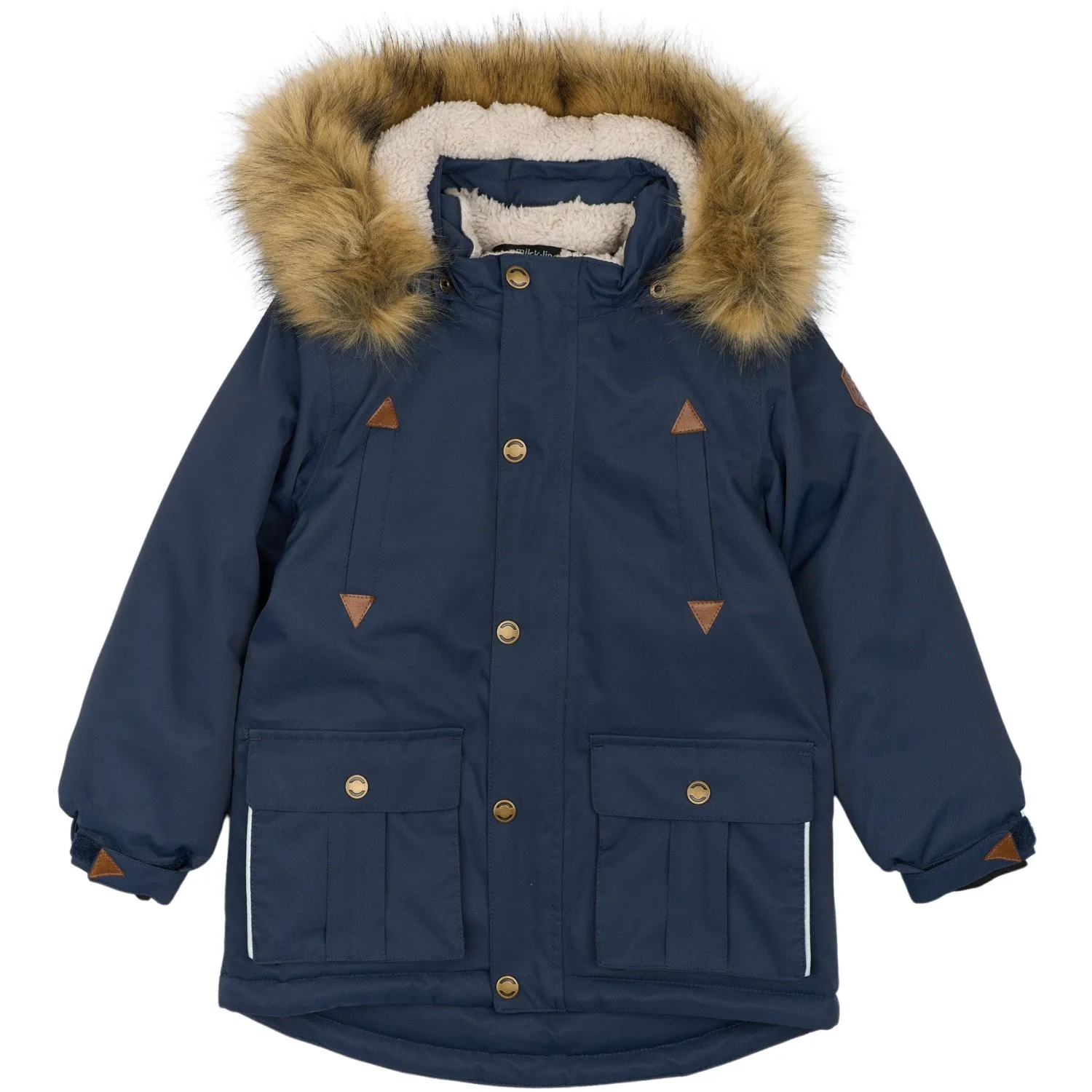 Mikk-Line Blue Nights Twill Nylon Parca Babykids_Mikk-Line